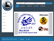 Tablet Screenshot of angloitatiba.com.br